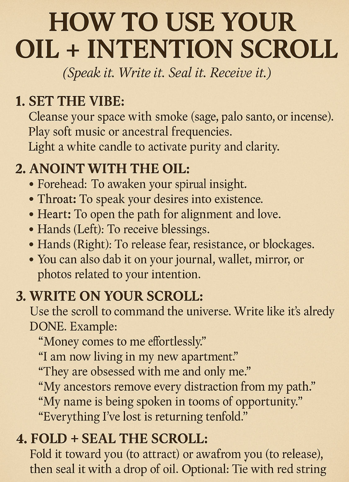 EXTREAM Road Opener Oil (Contract Scroll)