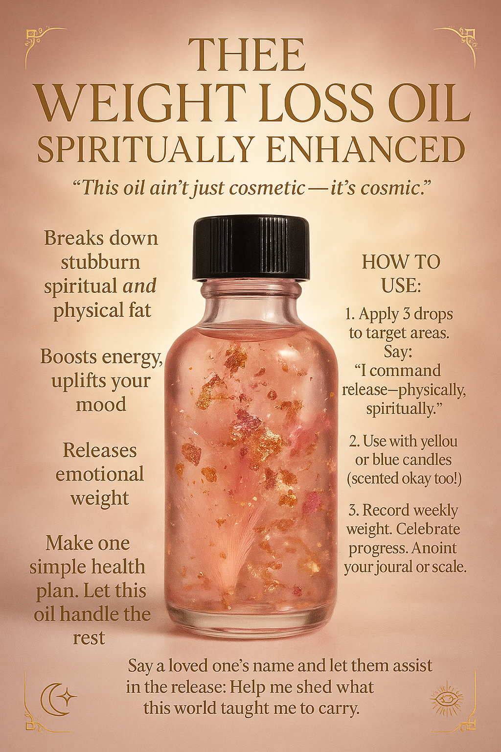 Thee Weight Loss Oil - Spiritually ENHANCED
