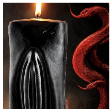 Come Fuck Me Candle