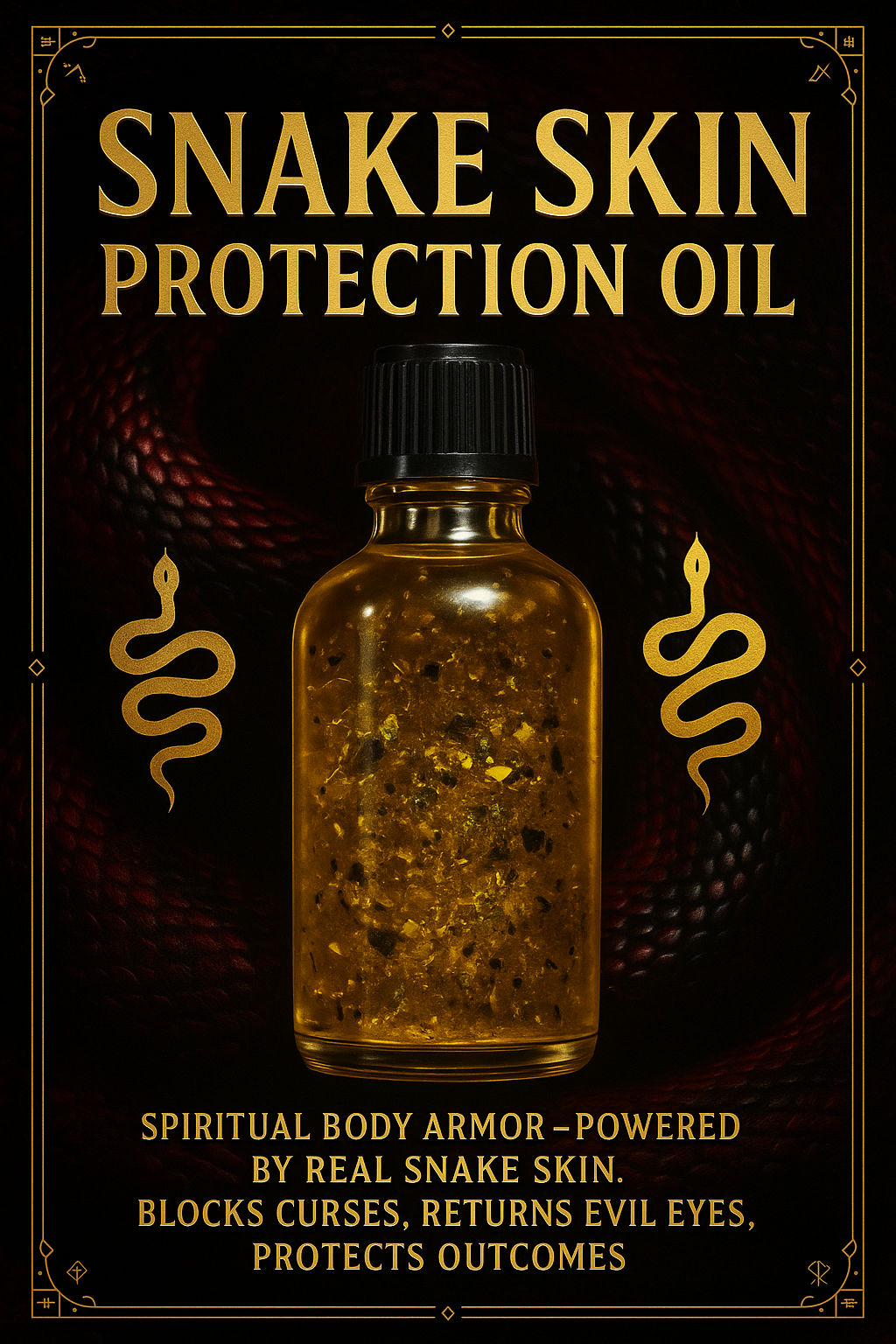 Snake Skin Protection Oil